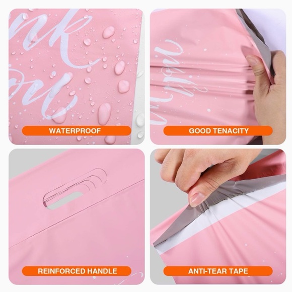 LAST ONE!!! 📦 2 for $20📦 THANK YOU poly mailer w/ handle (10) 10”x13” - Picture 3 of 7